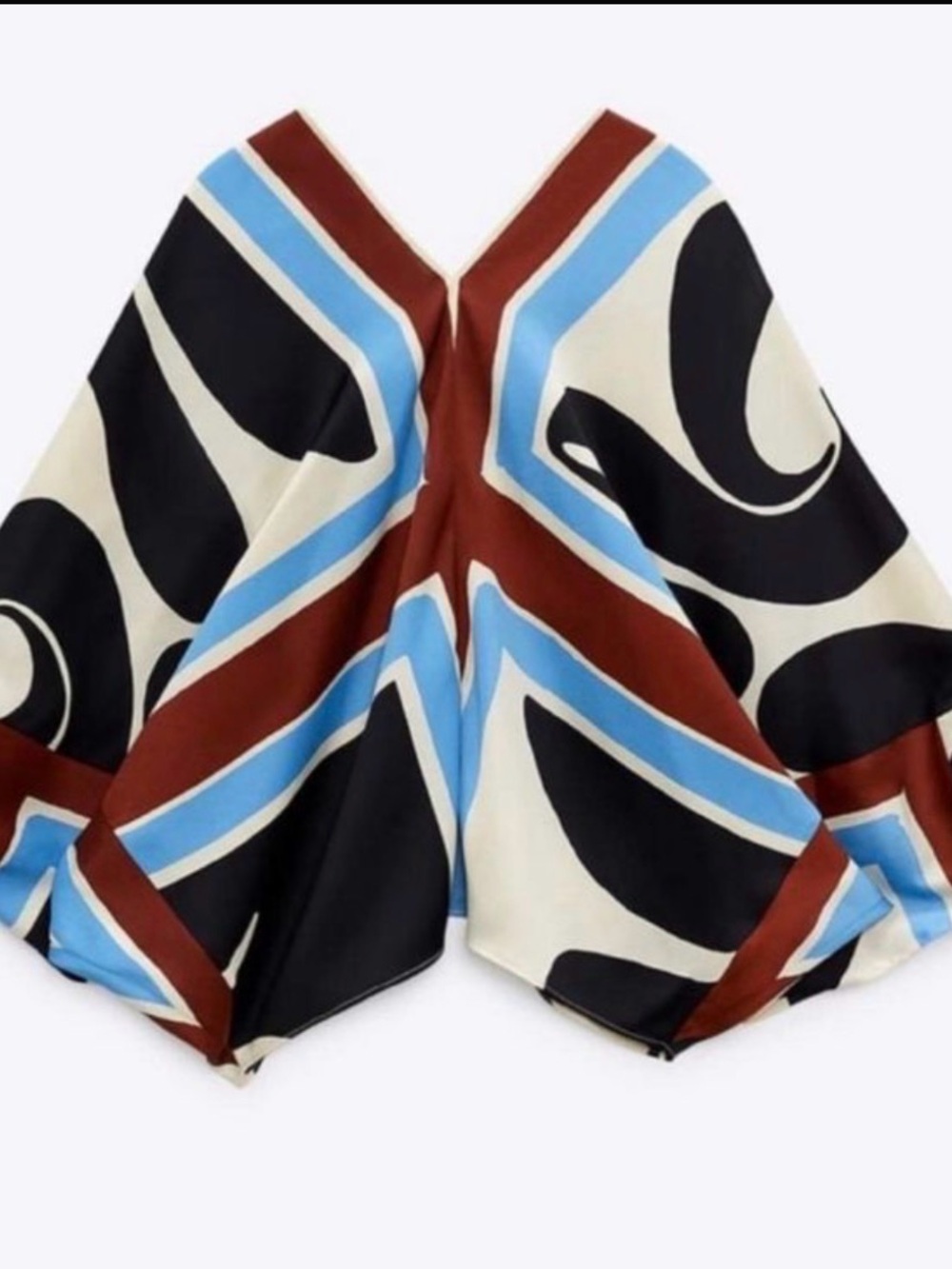 ZARA Multi color Kimono Top Size Medium